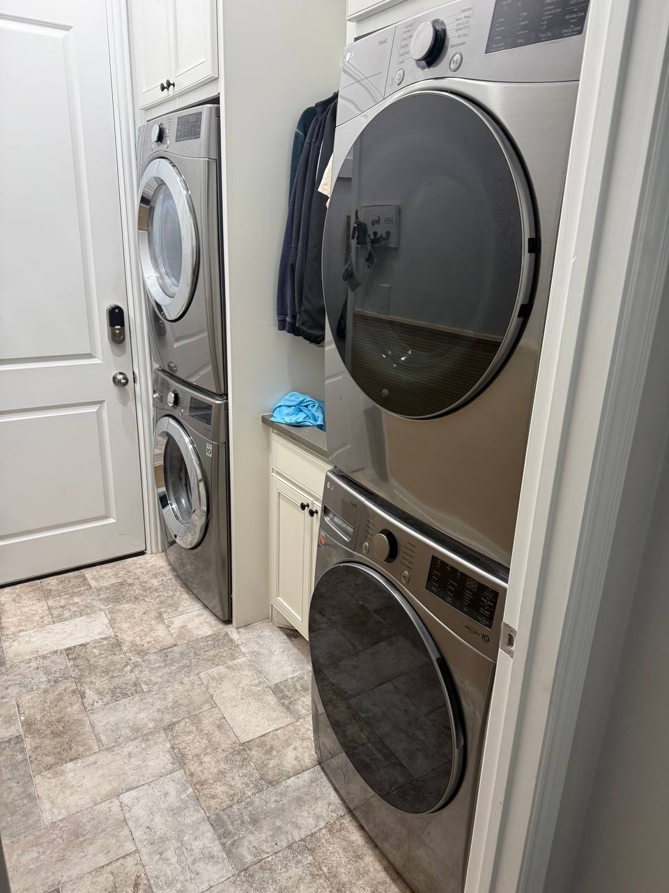 LG dryer repair completed in laundry room - Done Right Appliance Repair