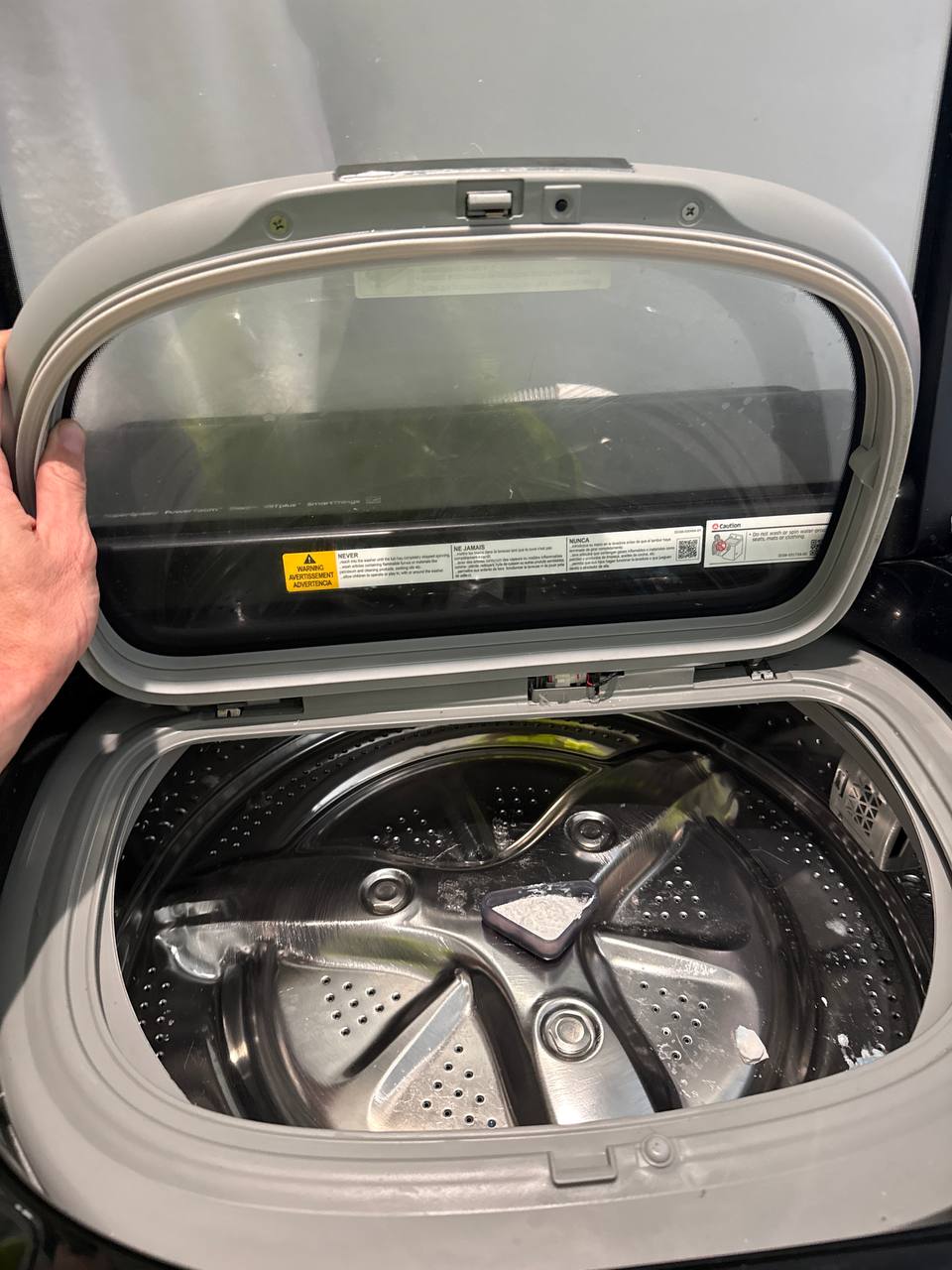 Samsung top-load washer open drum inspection - Done Right Appliance Repair